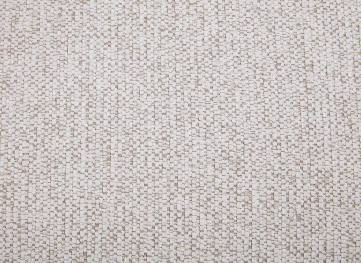 Canapé 3 places en velours texturé beige NALYA