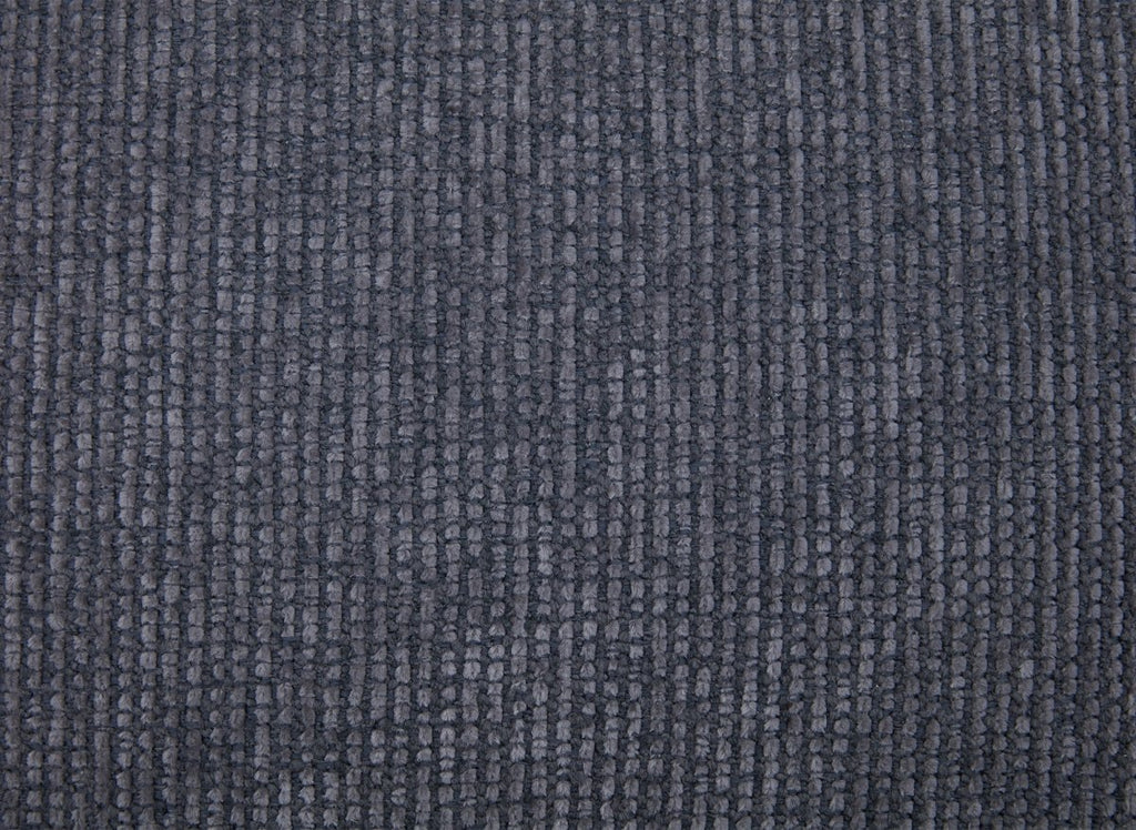 Canapé 3 places en velours texturé gris NALYA