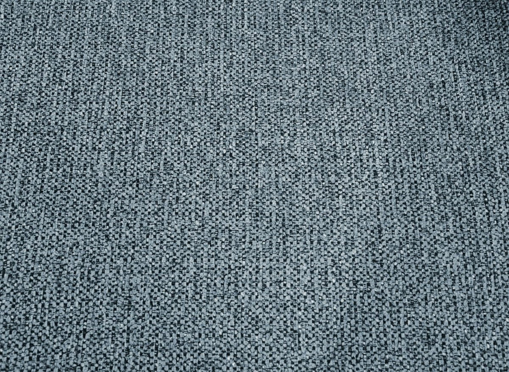 Canapé convertible 3 places en tissu texturé bleu MAYORA