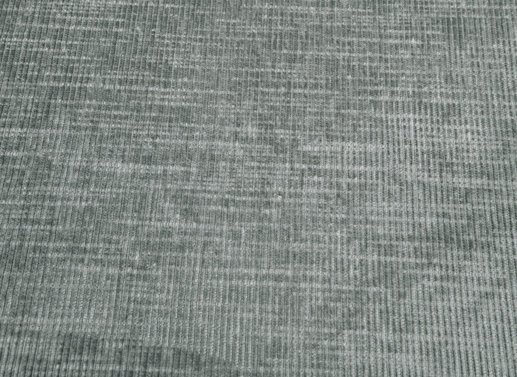 Canapé convertible avec coffre en velours chiné gris BARNEY - Angle droit