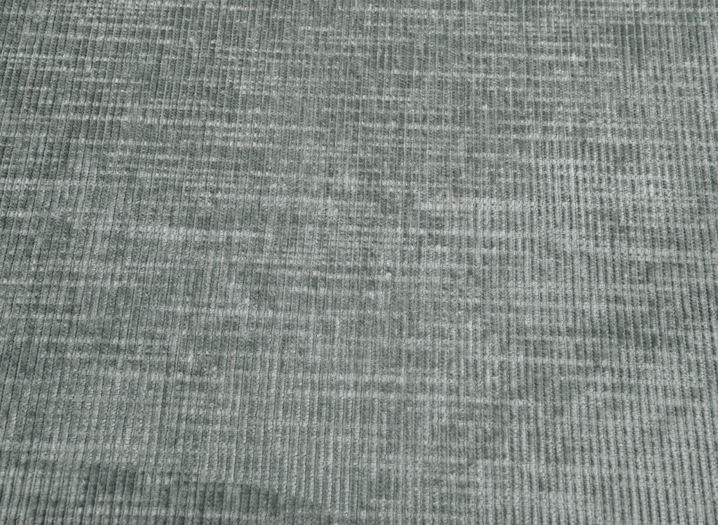 Canapé convertible avec coffre en velours chiné gris BARNEY - Angle gauche