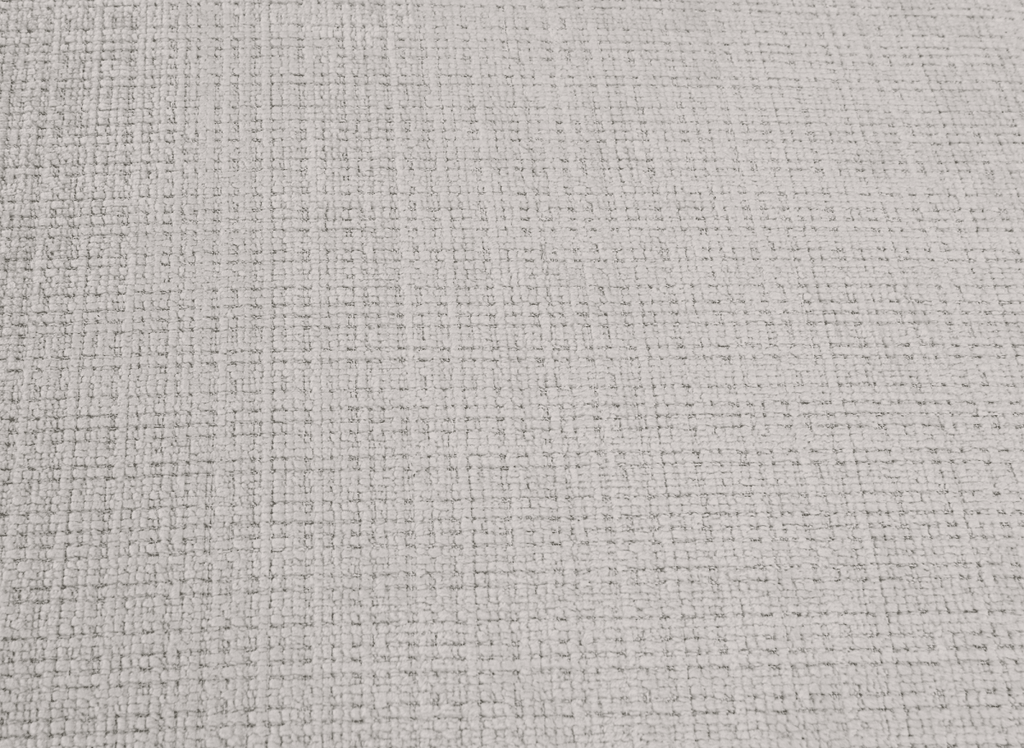 Canapé d'angle convertible avec coffre en velours chiné beige MAHLONE - Angle gauche