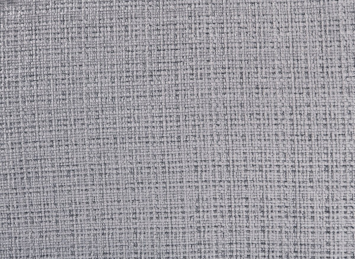 Canapé d'angle convertible avec coffre en velours chiné gris MARLA - Angle droit