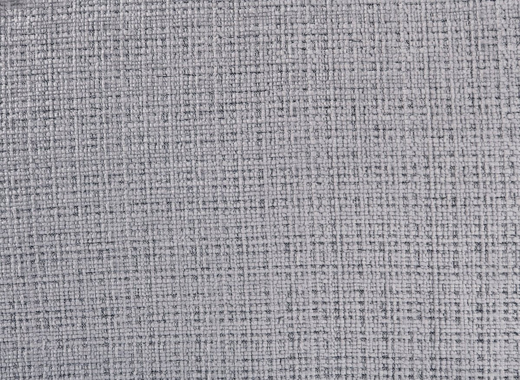 Canapé d'angle convertible avec coffre en velours chiné gris MARLA - Angle gauche