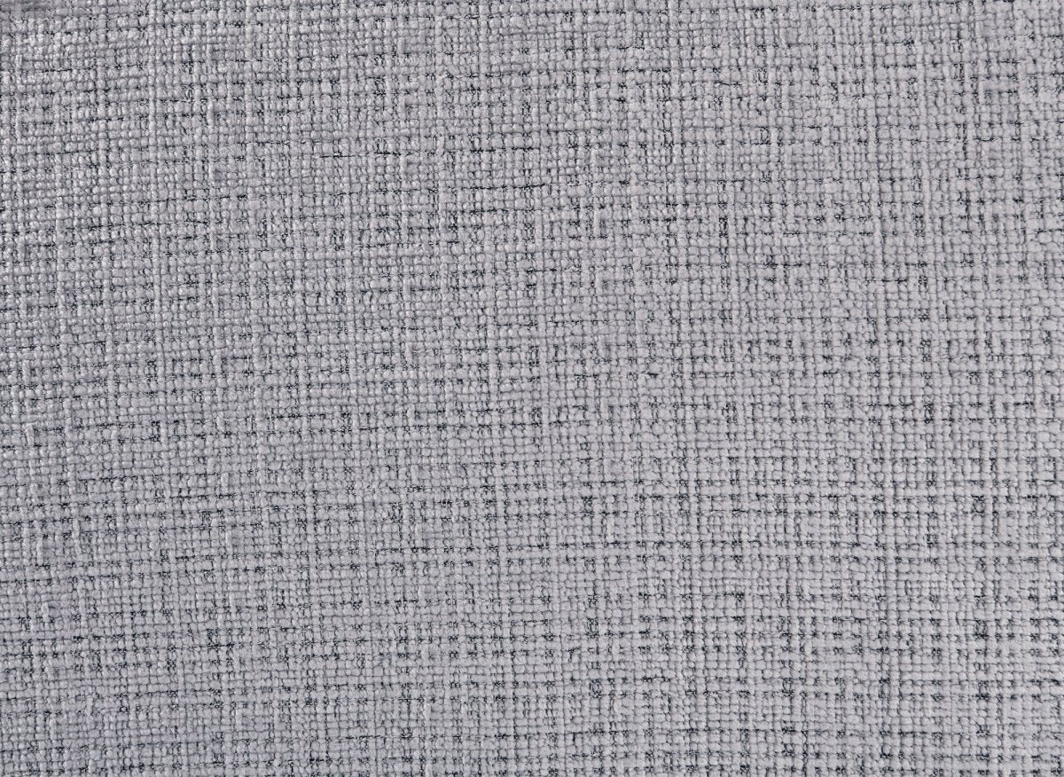 Canapé d'angle convertible avec coffre en velours chiné gris MARLA - Angle gauche
