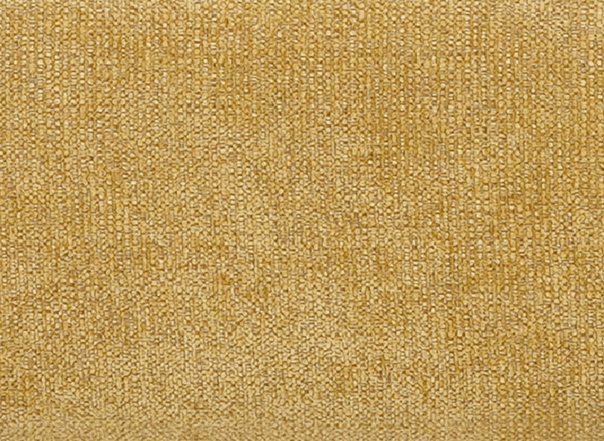 Canapé d'angle convertible et réversible en velours chiné jaune MYSA