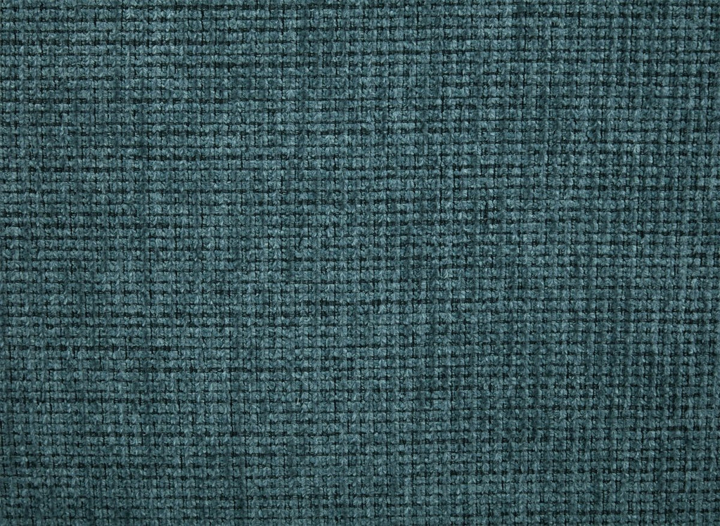 Canapé d'angle relax en velours texturé bleu FEDORA - Angle droit