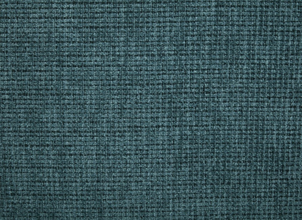 Canapé d'angle relax en velours texturé bleu FEDORA - Angle gauche