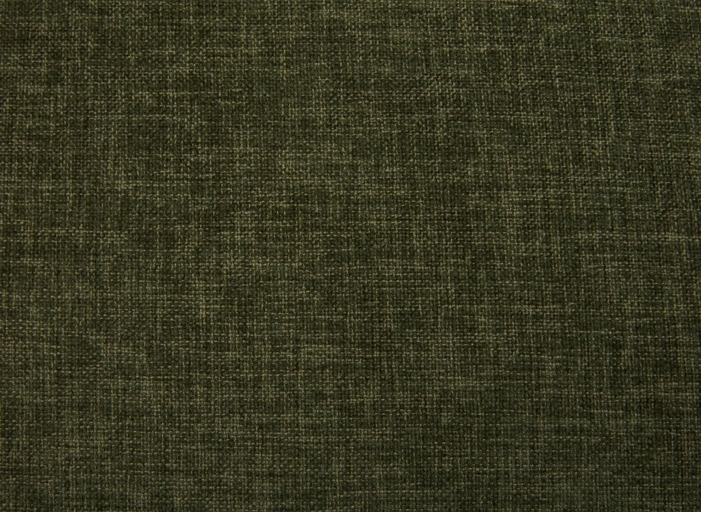 Canapé droit 3 places en velours chiné vert olive ABELIA