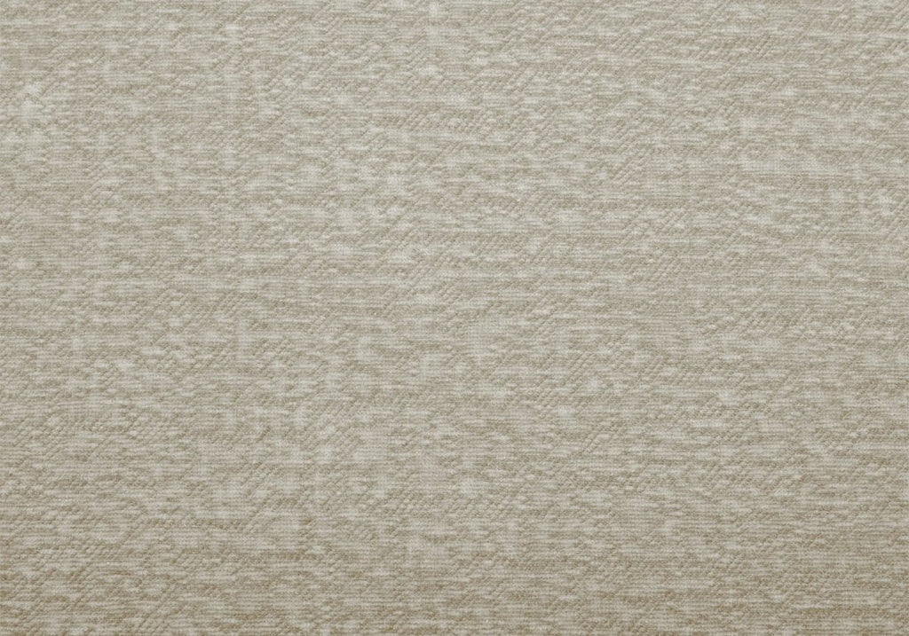 Canapé droit fixe 6 places en velours tissé beige IMENIA