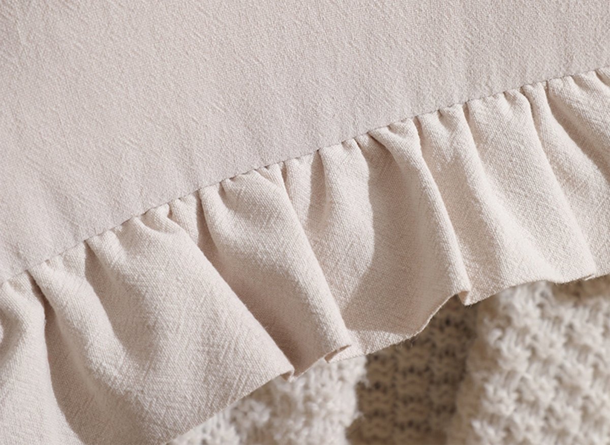 Coussin beige 45x45 cm TORONTO