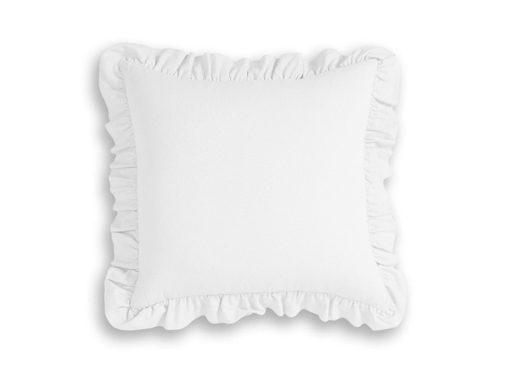 Coussin blanc écru 45x45 cm TORONTO