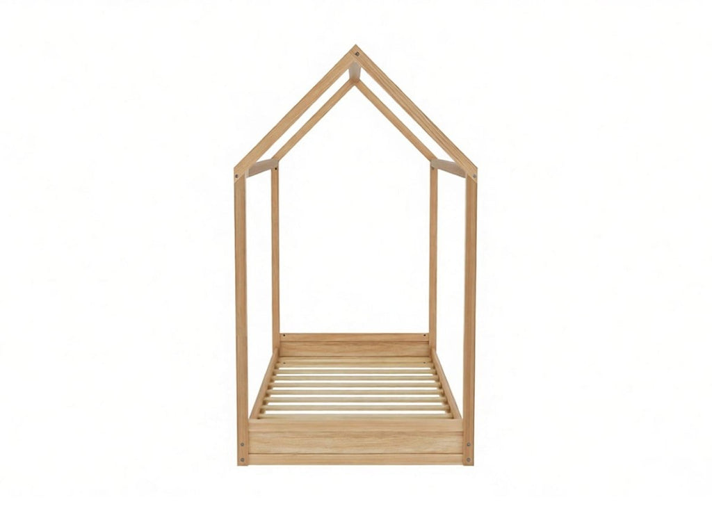 Lit cabane en bois 90 x 190 cm POPY