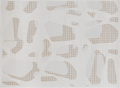 Tapis beige à motifs 160 x 230 cm BRUME