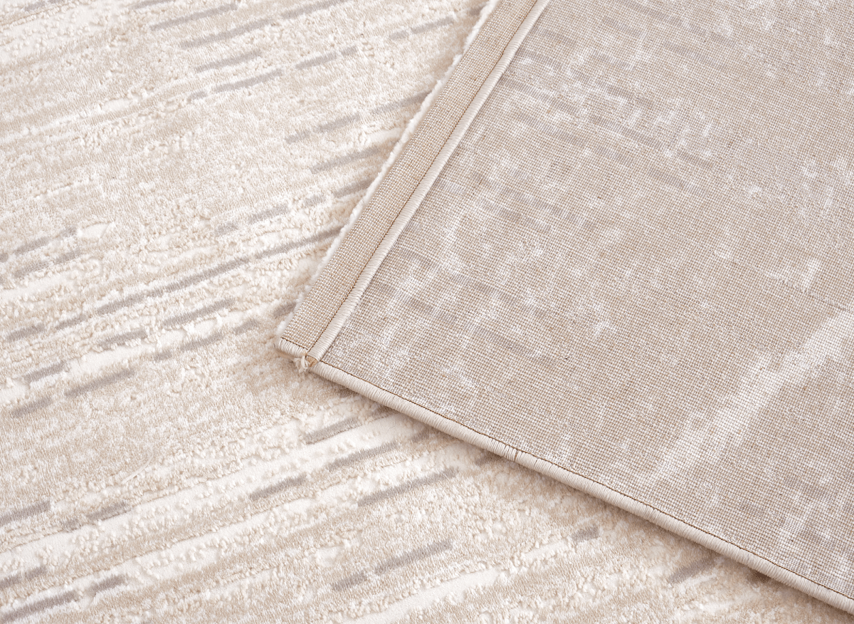 Tapis beige à motifs 160 x 230 cm SEYA