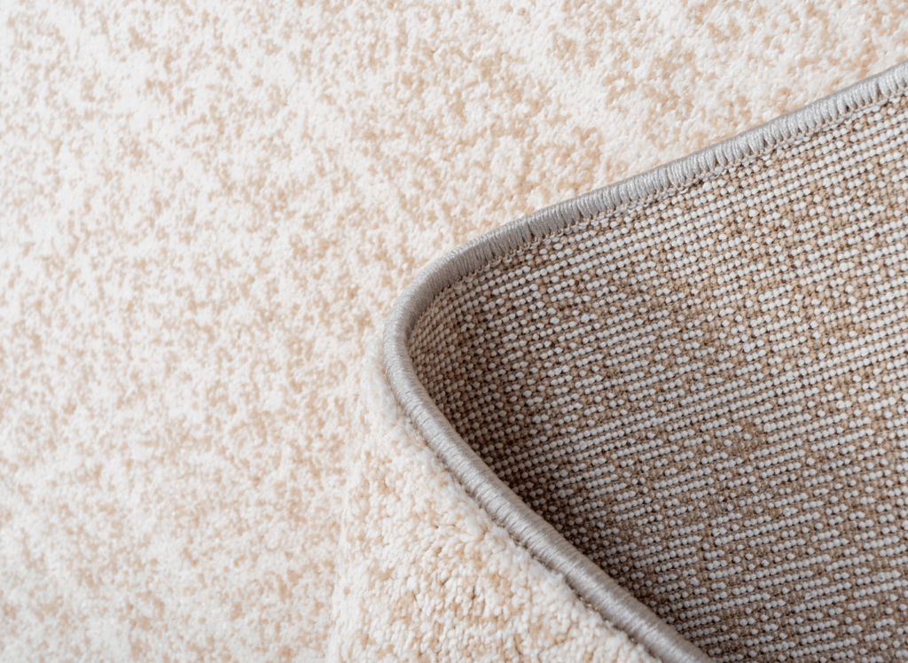 Tapis beige à motifs écru 160 x 230 cm SOLANN