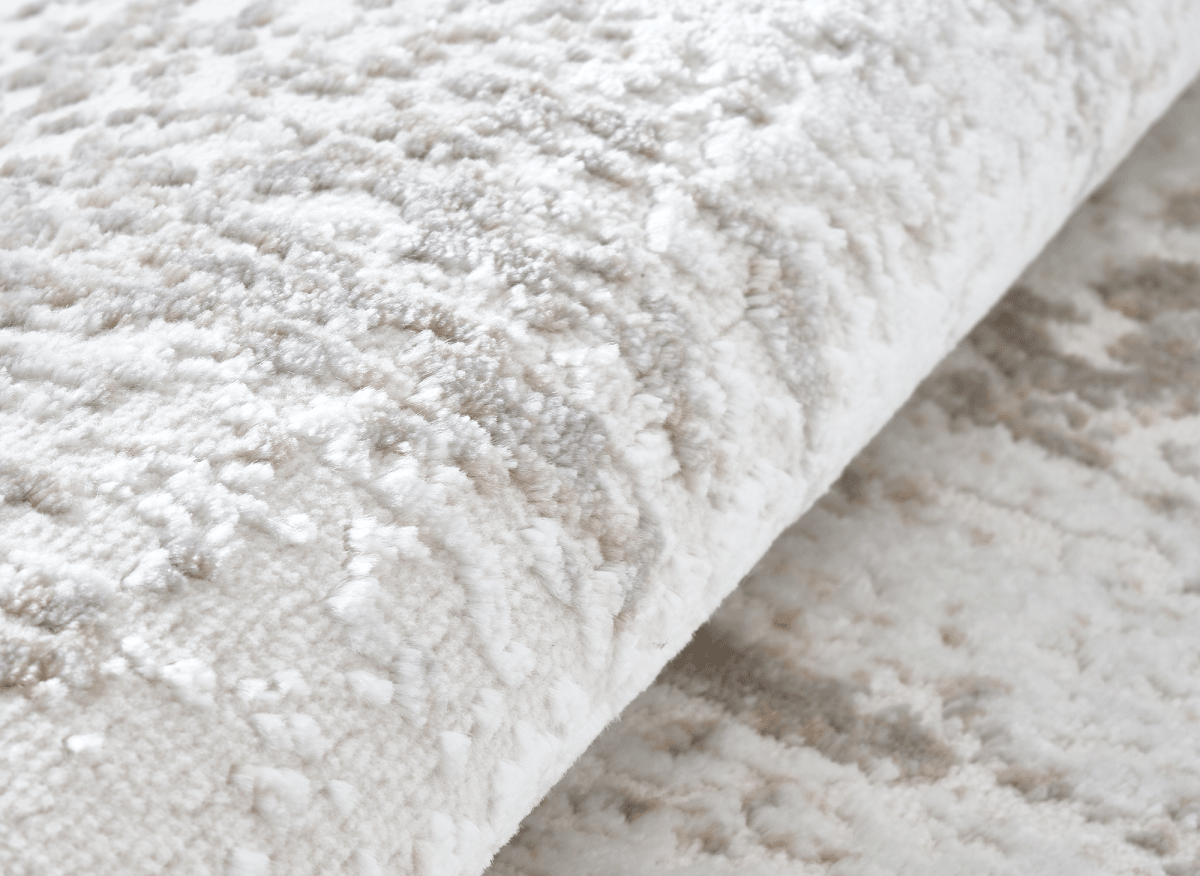 Tapis beige effet béton 160 x 230 cm MINERAL