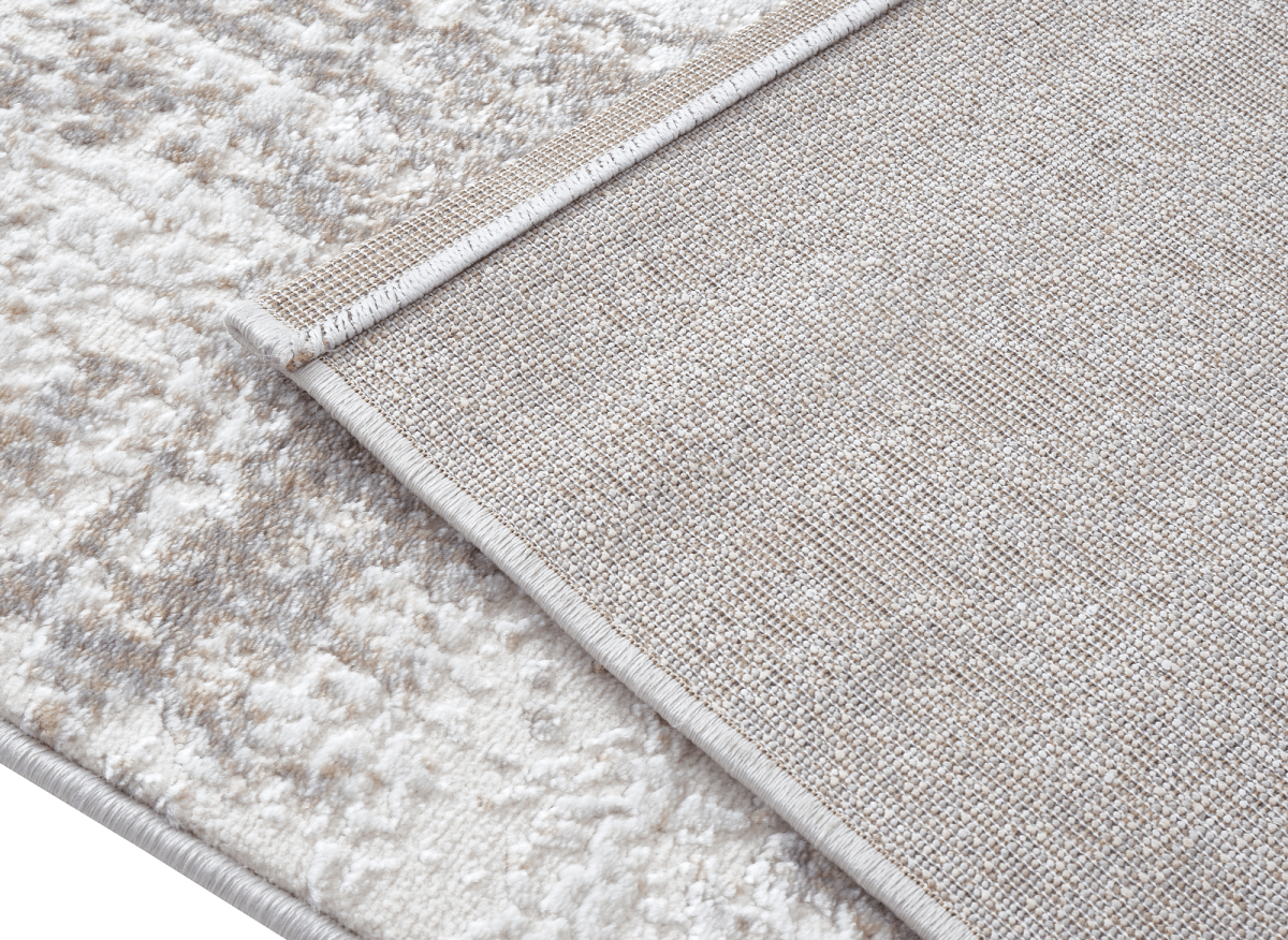 Tapis beige effet béton 200 x 290 cm MINERAL