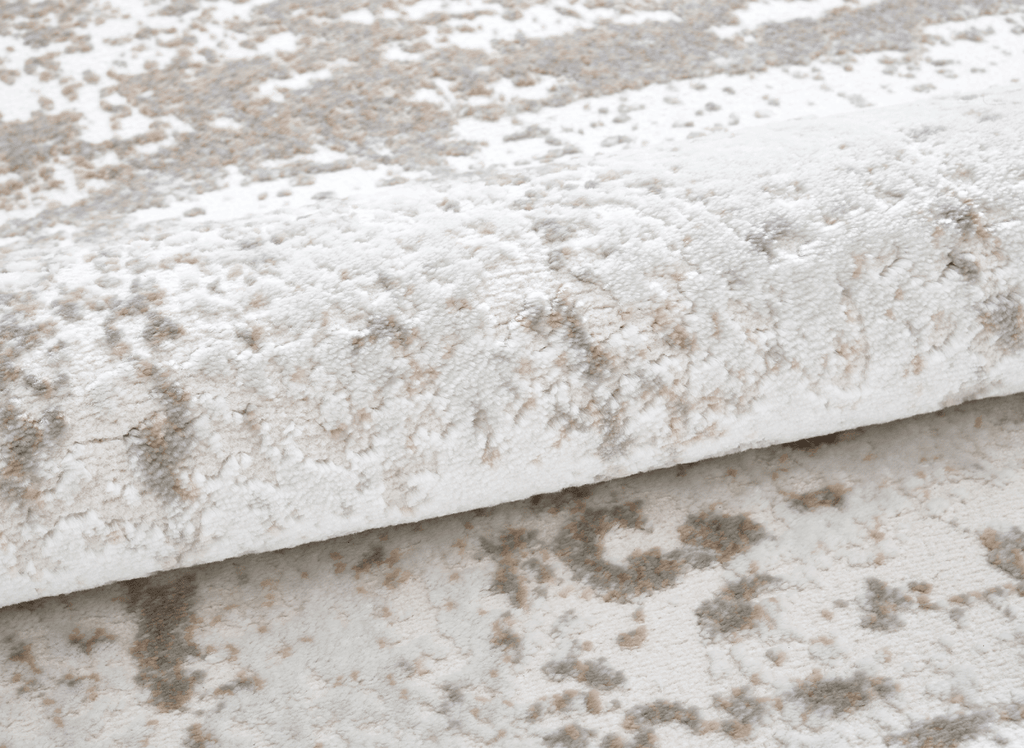 Tapis beige effet béton 200 x 290 cm MINERAL