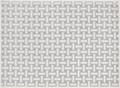 Tapis beige et gris à motifs rectangulaires 160 x 230 cm LYS