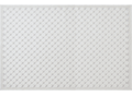 Tapis blanc écru effet moulure parisienne 154 x 230 cm LERIS