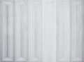 Tapis graphique art déco gris et blanc 200 x 290 cm HALL