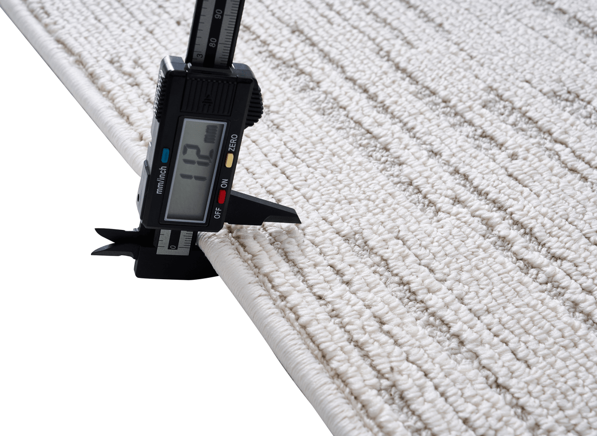 Tapis gris à motifs 160 x 230 cm BRIDGE