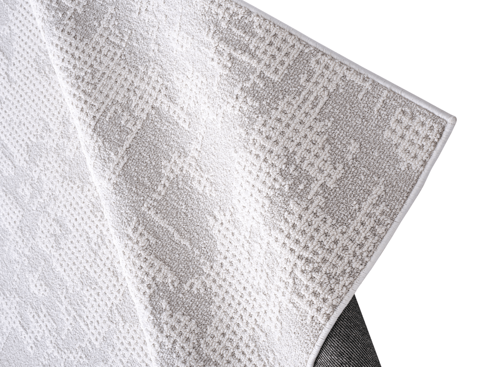 Tapis gris à motifs 200 x 290 cm BLOUJE