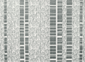 Tapis gris à motifs de bandes 200 x 290 cm TILLEUL