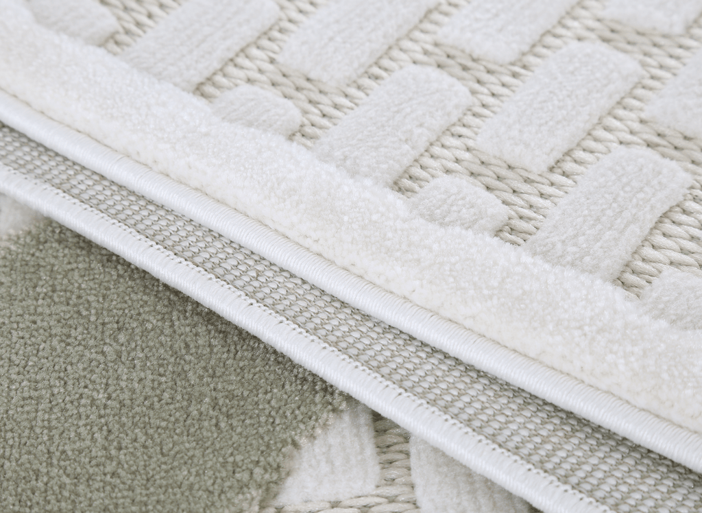 Tapis gris à motifs écailles 160 x 230 cm OLERA