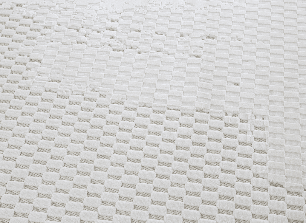 Tapis gris à motifs géométriques 200 x 290 cm VIENNE
