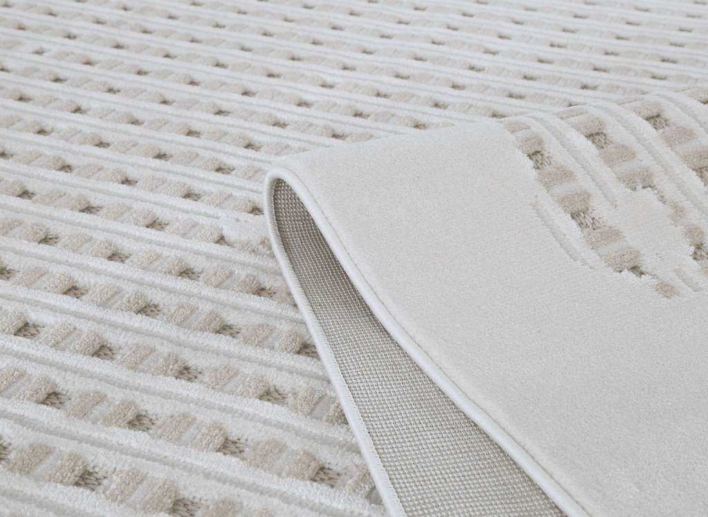 Tapis gris à motifs graphique 200 x 290 cm SIRMA
