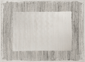 Tapis gris à tissu texturé 160 x 230 cm SOLIS