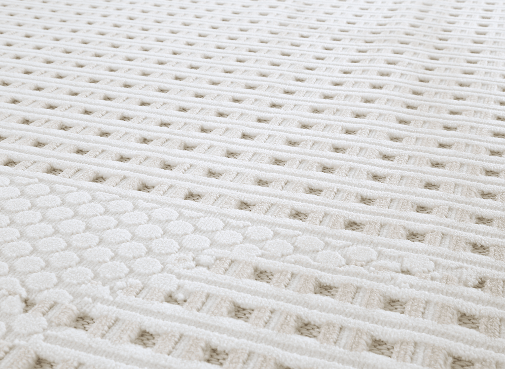 Tapis gris et taupe à motifs graphique 160 x 230 cm SIRMA