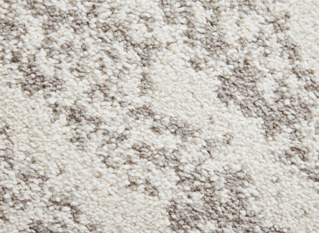 Tapis strié beige et gris 200 x 290 cm NOEA