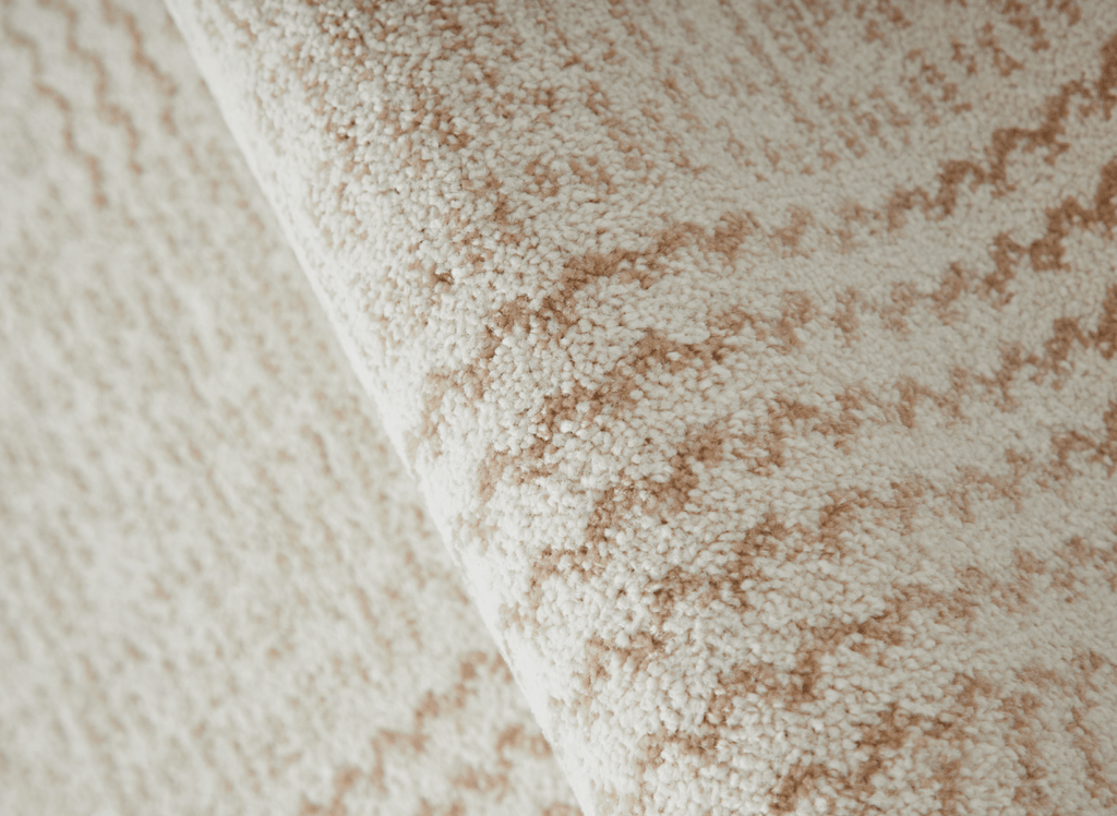 Tapis texturé beige foncé 160 x 230 cm KAIA