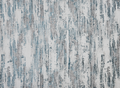 Tapis motif abstrait beige et bleu 200 x 290 cm AURORA